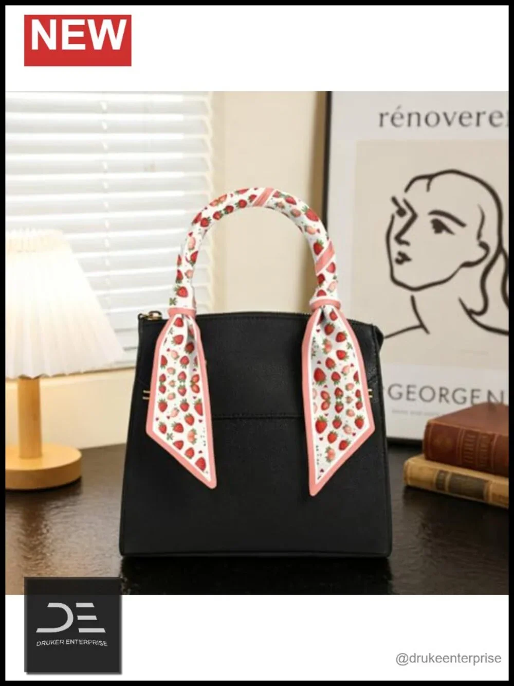 Polyester Satin Scarf - Fashion Hair Neck Scarf - Soft Silk Feeling